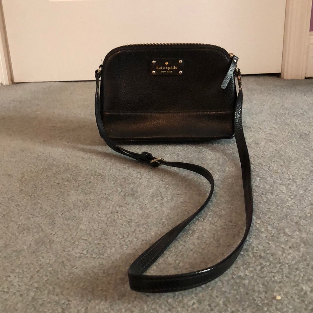 Black Kate Spade Crossbody Purse